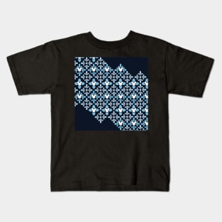 Indigo Hidden Character Pattern Kids T-Shirt